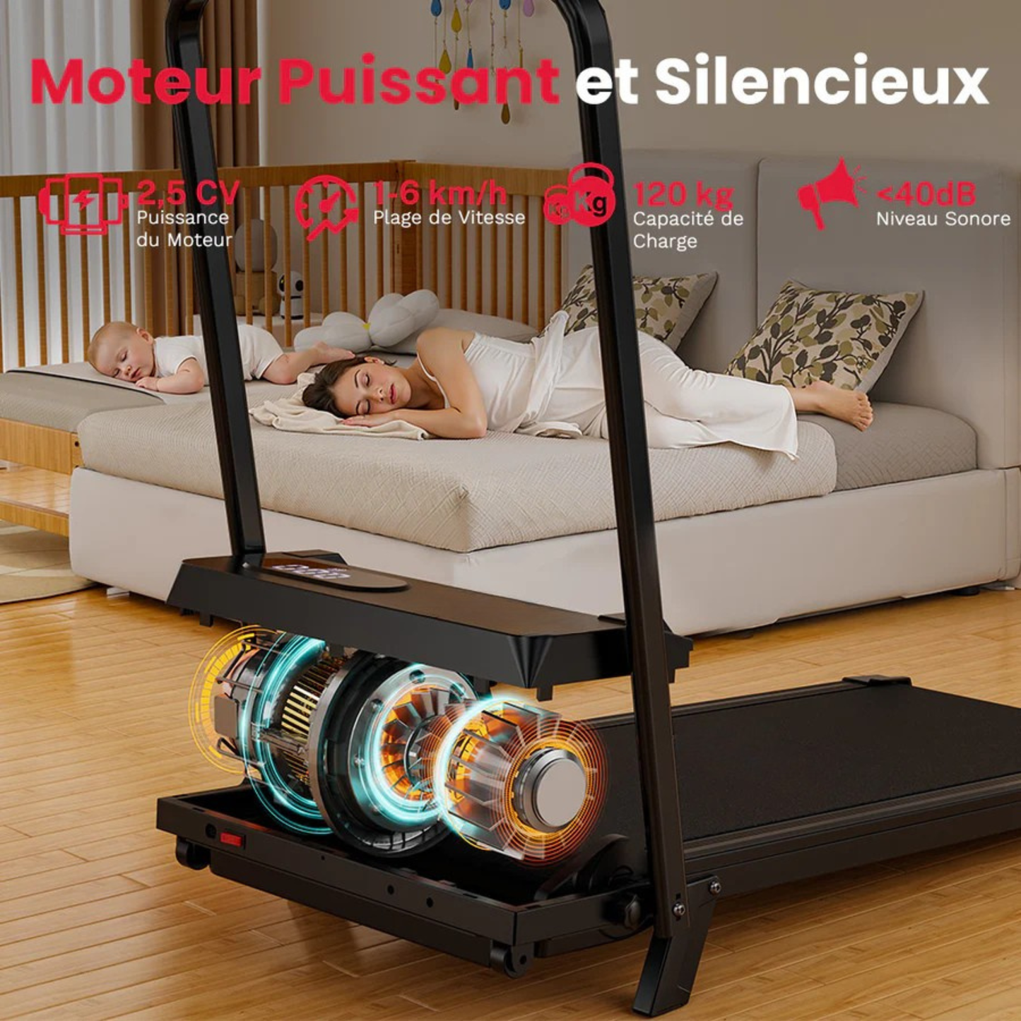 TAPIS DE MARCHE PLIANT MCT-3